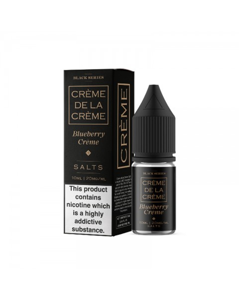 Marina Vape Creme De La Creme: Blueberry Creme Nic Salt 10ml 20mg