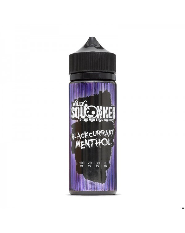 Willy Squonker Blackcurrant Menthol 100ml Short Fi...