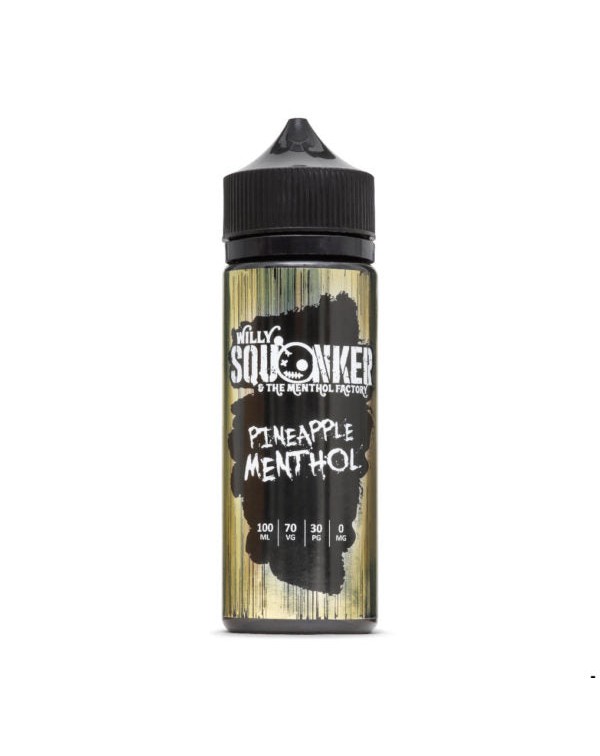 Willy Squonker Pineapple Menthol 100ml Short Fill