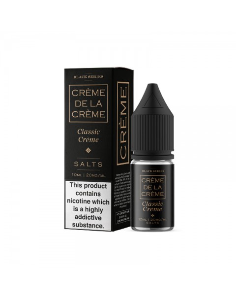 Marina Vape Creme De La Creme: Classic Creme Nic Salt 10ml 20mg