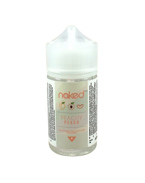 Naked 100 Peachy Peach E-liquid 50ml Short Fill