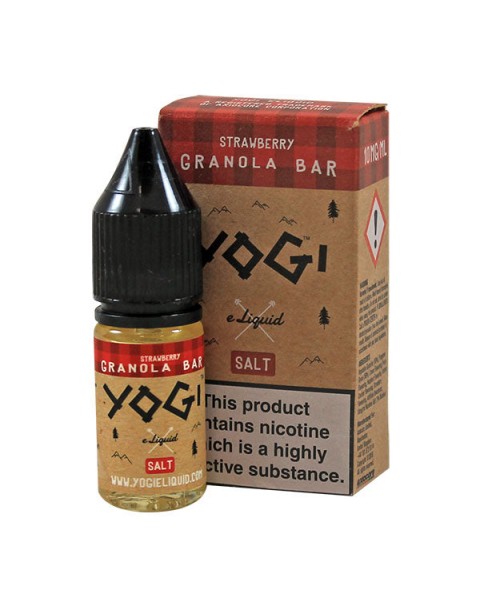 Yogi Granola Bar: Strawberry 10ml Nic Salt