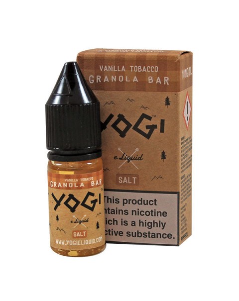 Yogi Granola Bar: Vanilla Tobacco 10ml Nic Salt