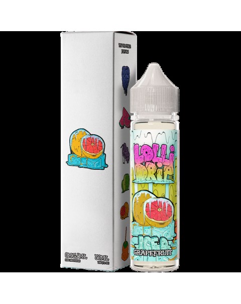 My Vapery Grapefruit Iced E-Liquid by Lollidrip 50ml Short Fill