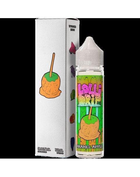 My Vapery Caramel Apple E-Liquid by Lollidrip 50ml Short Fill