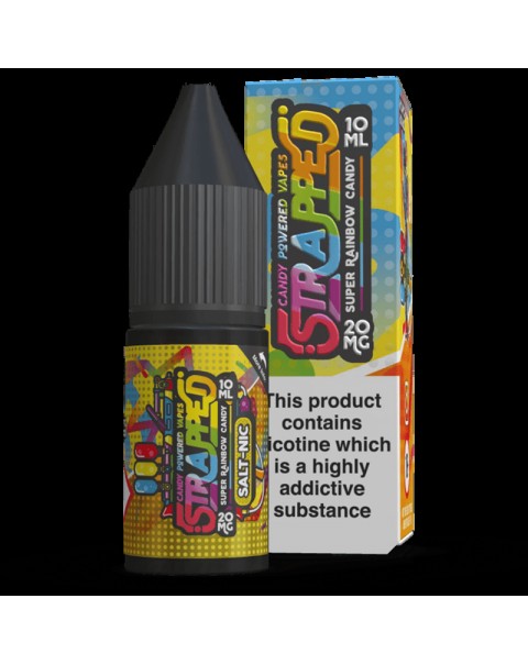 Super Rainbow Candy Nic Salt by Strapped 10ml