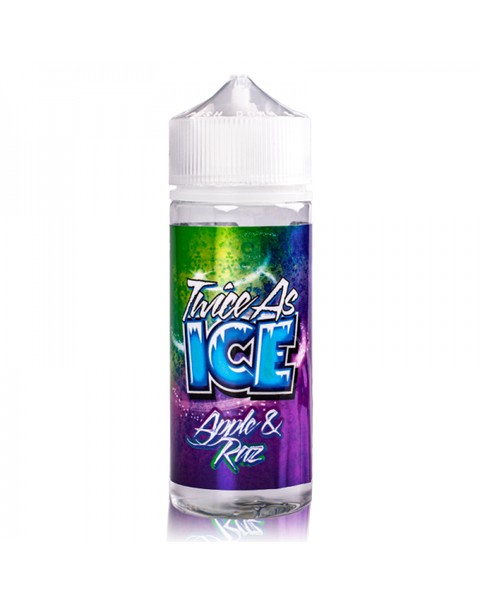 Viking Apple And Razz E-Liquid by Twice As Ice 100ml Short Fill