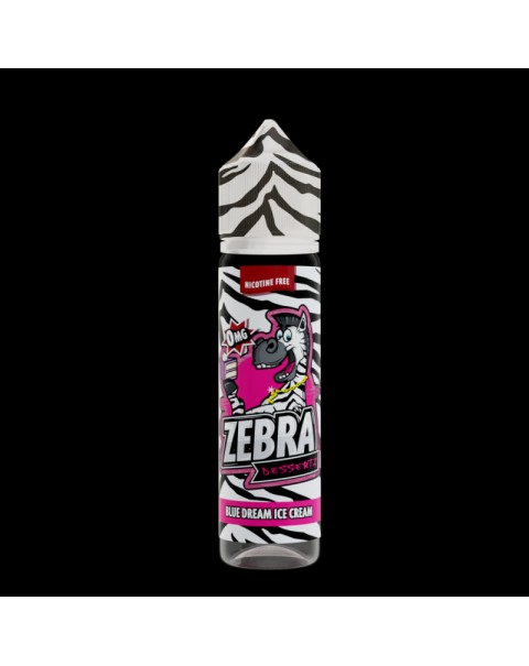 Zebra Juice Dessertz: Blue Dream Ice Cream 50ml Short Fill