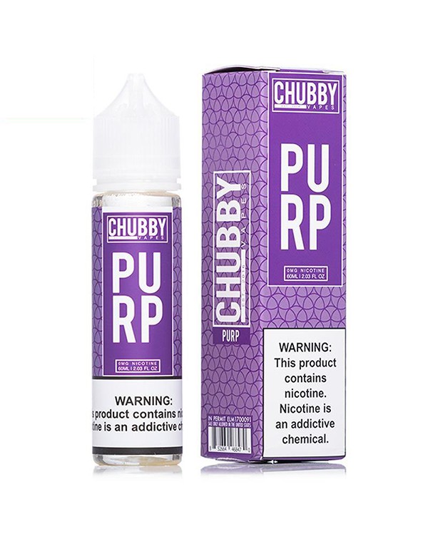 Chubby Bubble Vapes Purp E-Liquid 50ml Short Fill