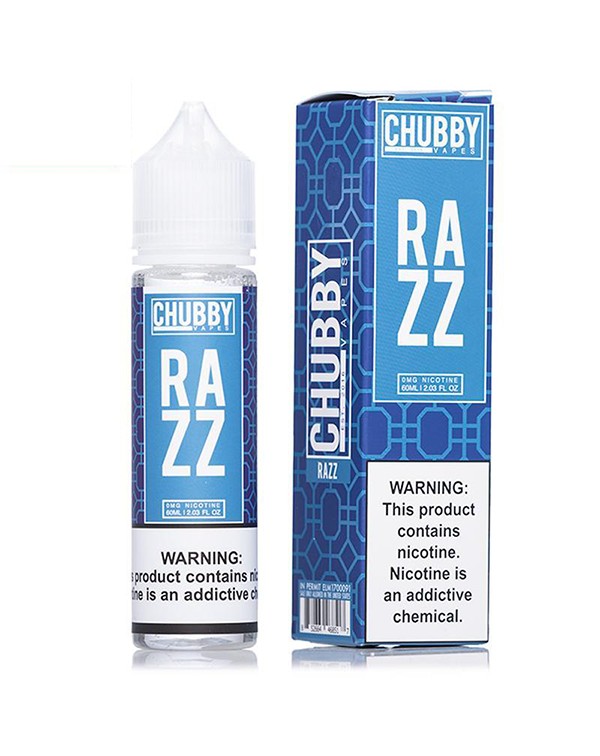 Chubby Bubble Vapes Razz E-Liquid 50ml Short Fill