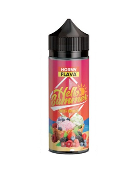 Horny Flava Hello Summer Smuff Berries 100ml Short Fill