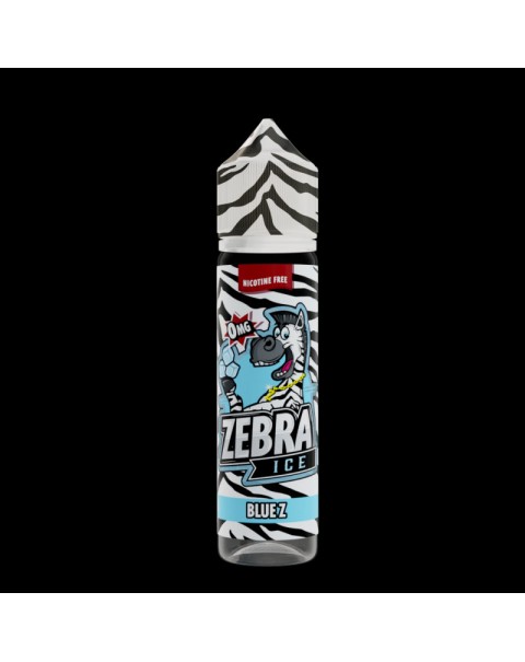 Zebra Juice Ice: Blue Z 50ml Short Fill