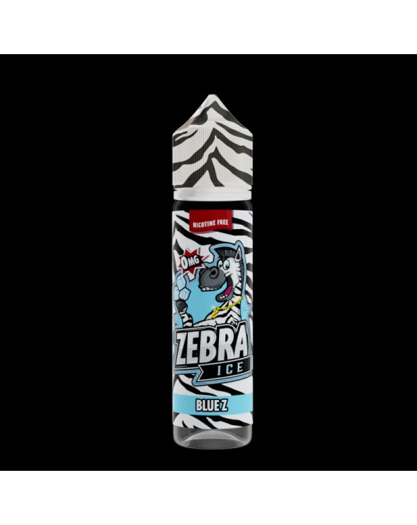 Zebra Juice Ice: Blue Z 50ml Short Fill