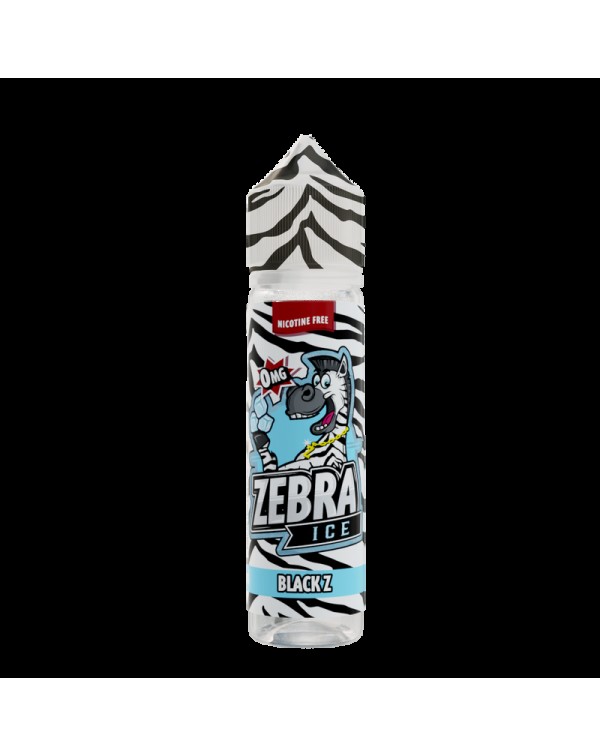 Zebra Juice Ice: Black Z 50ml Short Fill