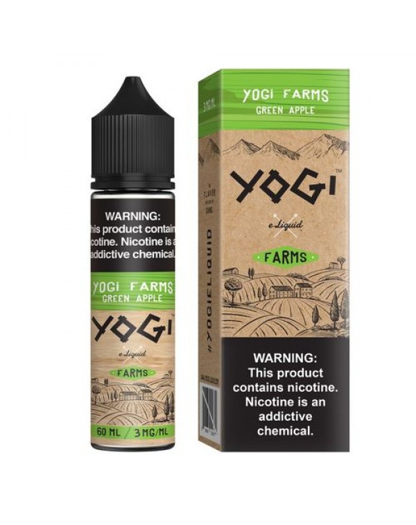 Yogi Green Apple 50ml Short Fill