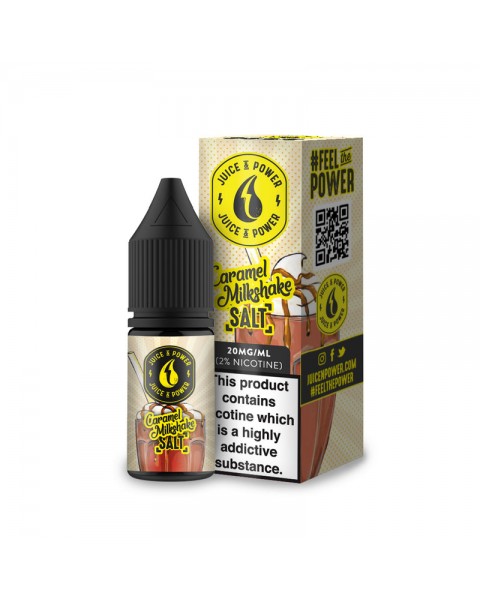 Juice N Power Caramel Milkshake Salt 11mg 10ml