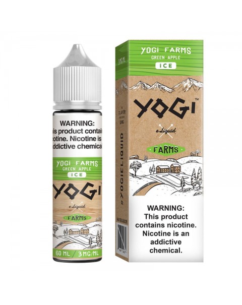 Yogi Green Apple Ice 50ml Short Fill