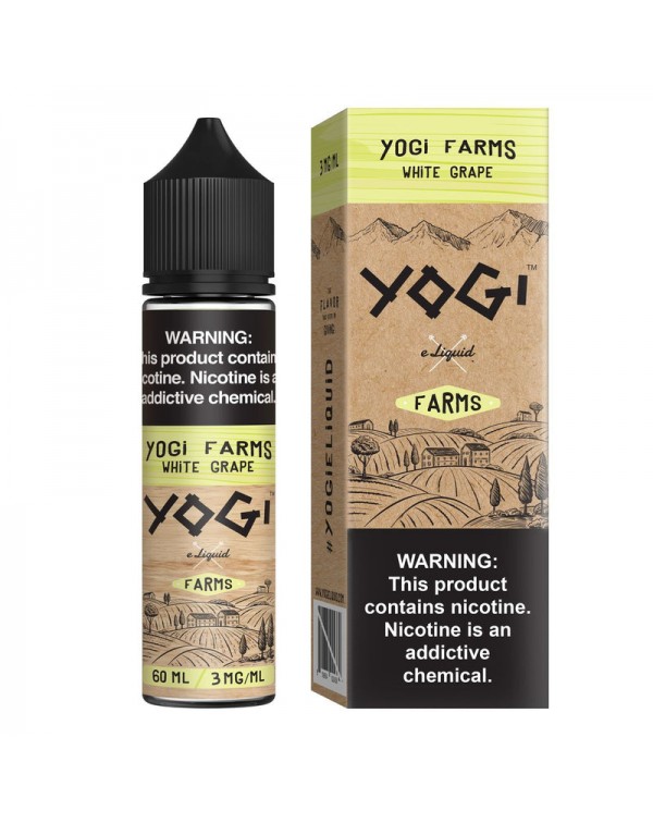 Yogi White Grape 50ml Short Fill