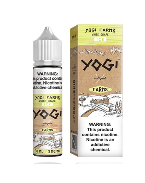 Yogi White Grape Ice 50ml Short Fill