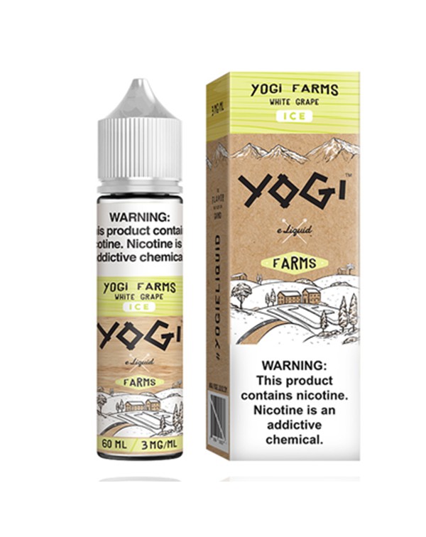 Yogi White Grape Ice 50ml Short Fill