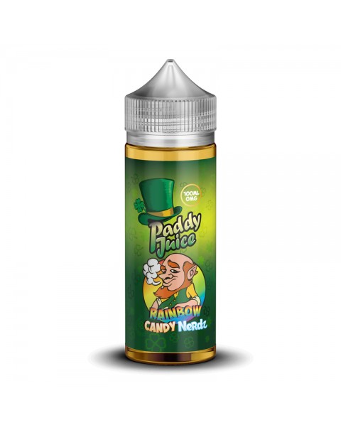 Liquid Creations Paddy Juice: Rainbow Candy Nerdz E-Liquid 100ml Short Fill