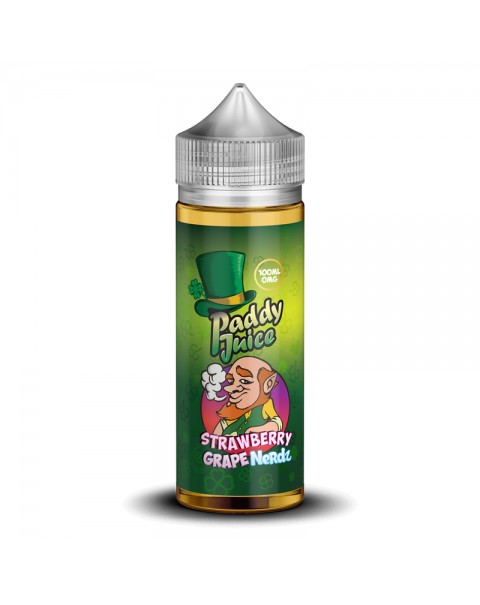 Liquid Creations Paddy Juice: Strawberry Grape Nerdz E-Liquid 100ml Short Fill