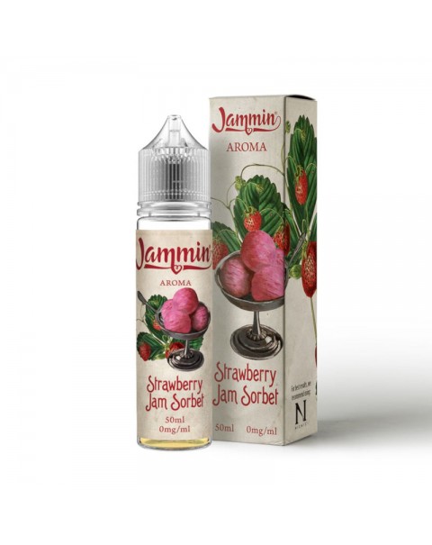 My Vapery Jammin: Strawberry Jam Sorbet E-Liquid 50ml Short Fill