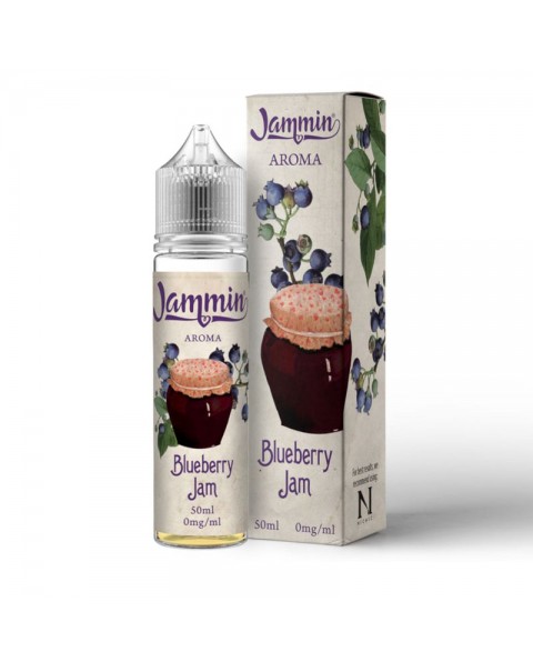 My Vapery Jammin: Blueberry Jam E-Liquid 50ml Short Fill