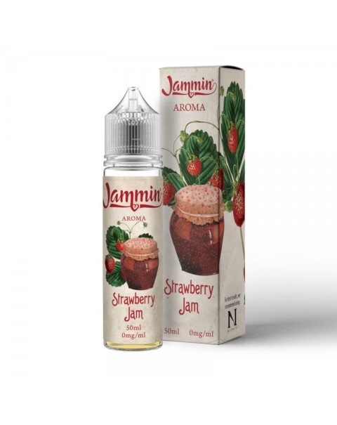 My Vapery Jammin: Strawberry Jam E-Liquid 50ml Short Fill