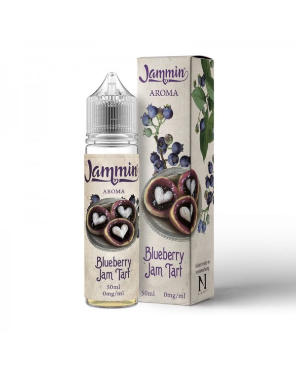 My Vapery Jammin: Blueberry Jam Tart E-Liquid 50ml...