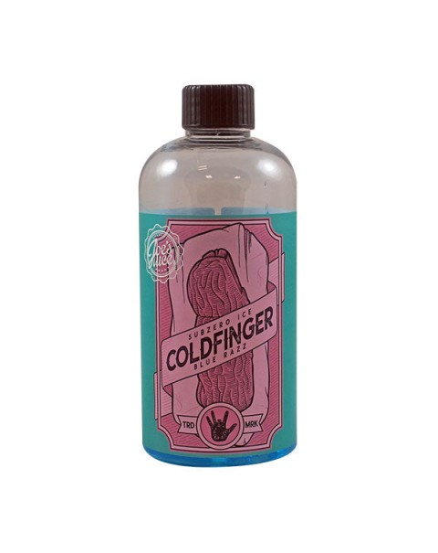 Joe's Juice Cold Finger: Blue Razz E-Liquid 200ml Short Fill