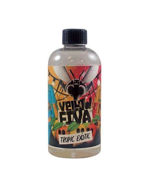 Joe's Juice Yellow Fiva: Tropic Exotic E-Liquid 200ml Short Fill