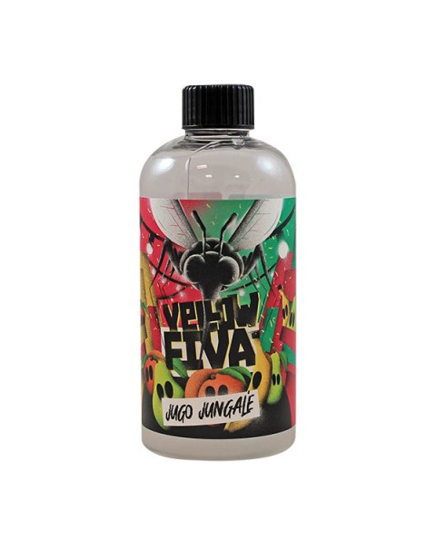 Joe's Juice Yellow Fiva: Jugo Jungale E-Liquid 200ml Short Fill