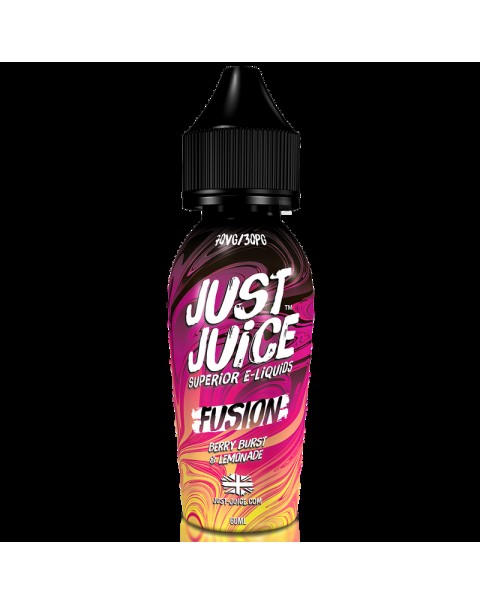 Just Juice Fusion Berry Burst and Lemonade 50ml 0mg Short Fill E-Liquid