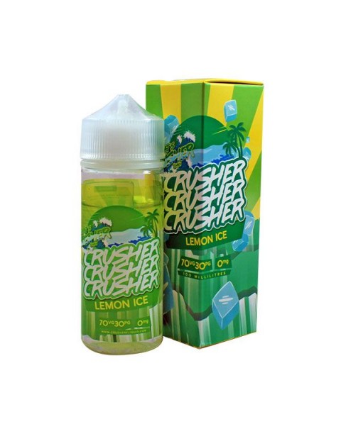 Crusher Lemon Ice E-Liquid 100ml Short Fill