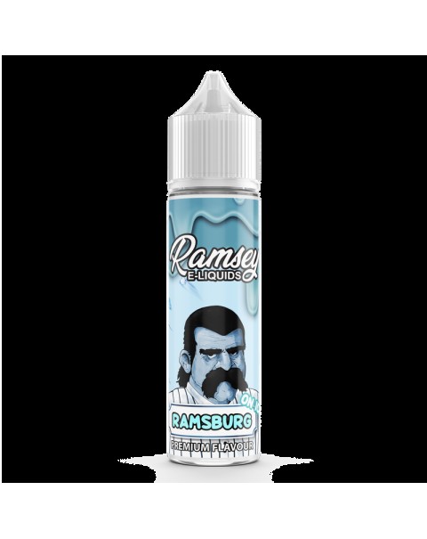 Ramsey E-Liquids Ramsburg on Ice 0mg 50ml Short Fill E-Liquid