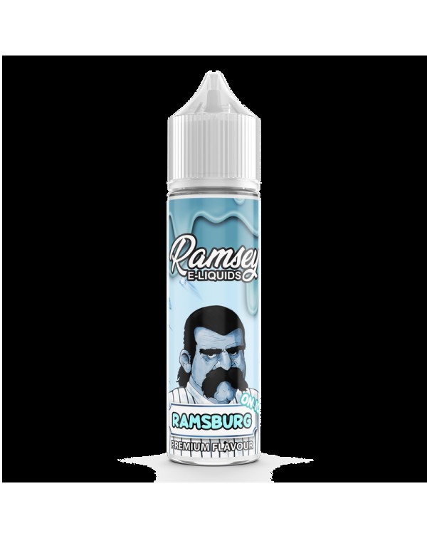 Ramsey E-Liquids Ramsburg on Ice 0mg 50ml Short Fi...