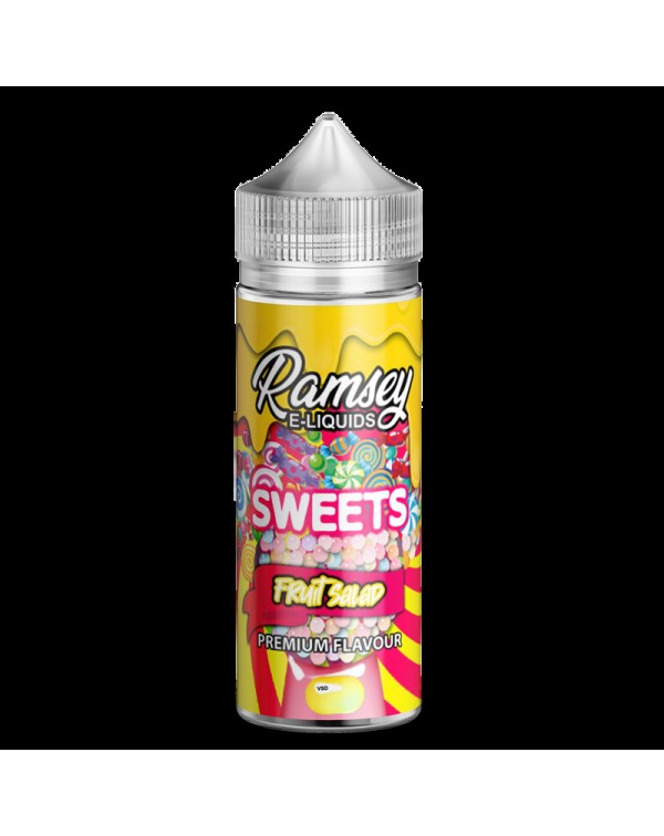 Ramsey E-Liquids Sweets Fruit Salad 0mg 100ml Shor...