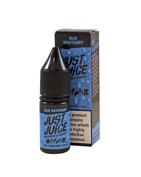 Just Juice 50/50 Blue Raspberry 10ml E-Liquid