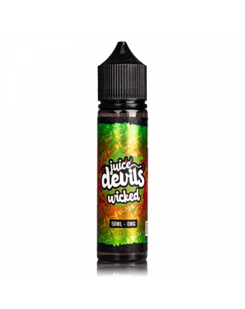 Juice Devils Wicked 0mg 50ml Short Fill E-Liquid