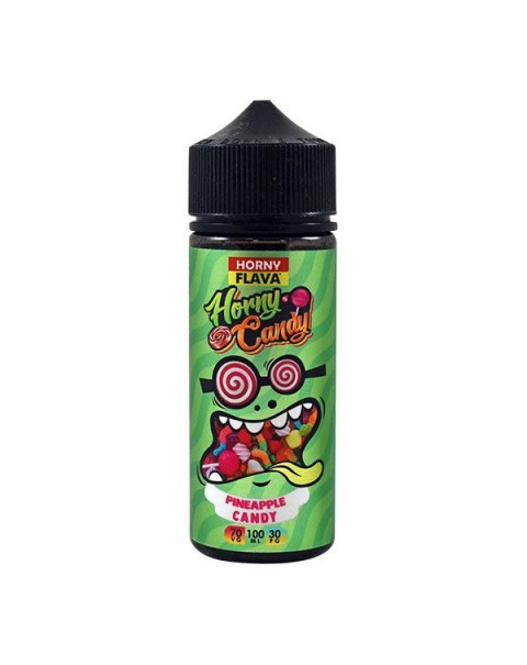 Horny Flava Pineapple Candy 0mg 100ml Short Fill E-Liquid