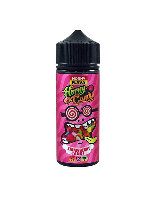 Horny Flava Strawberry Candy 0mg 100ml Short Fill ...