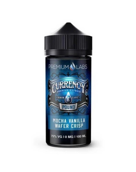 Premium Labs Currency-Pound E-liquid 100ml Short Fill