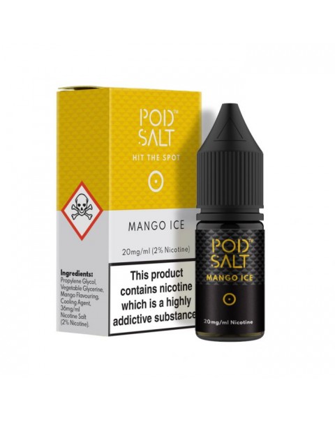 My Vapery Pod Salt Mango Ice E-liquid Nic Salt 10ml