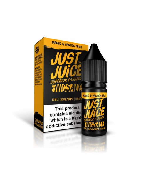 Just Juice Mango & Passion Fruit Nic Salt 10ml 20mg