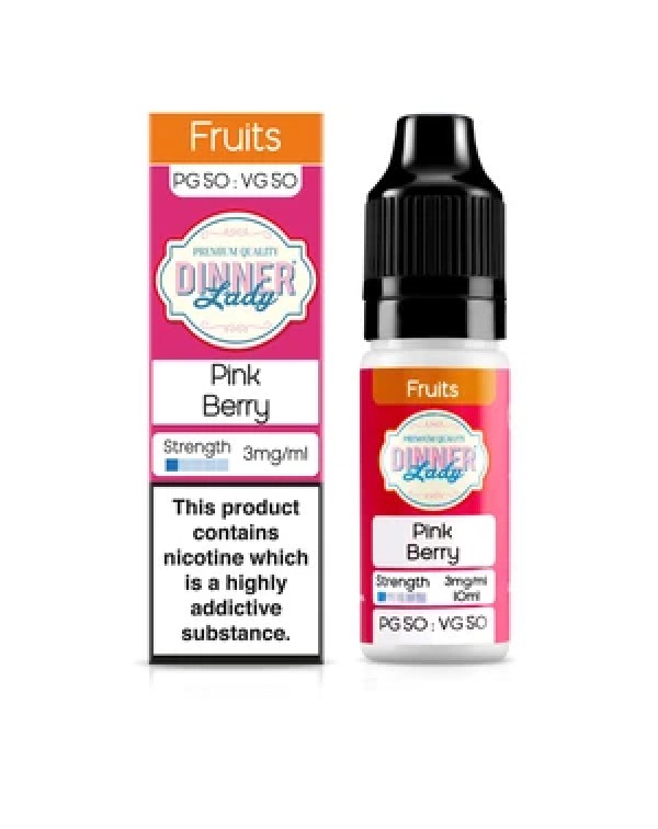 Dinner Lady Fruits 50/50: Pink Berry 10ml E-Liquid