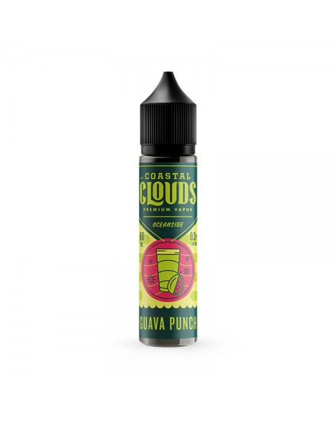 Coastal Clouds Guava Punch E-liquid 50ml Short Fill