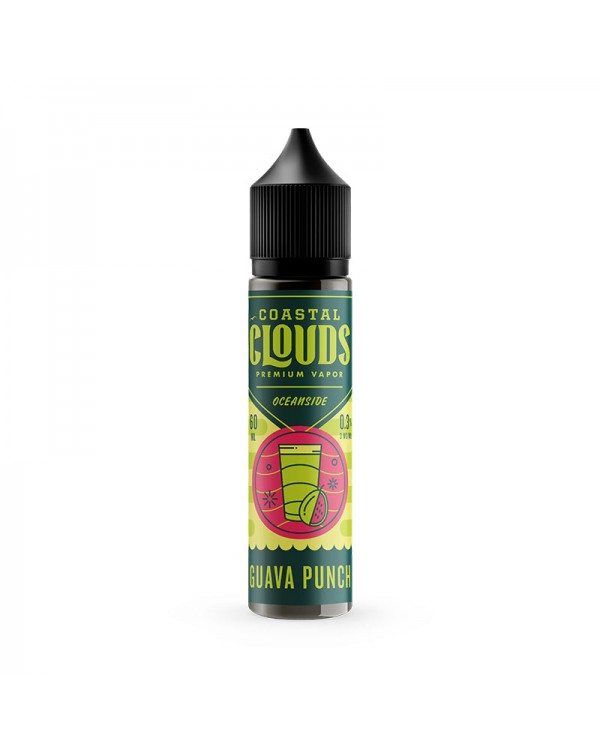 Coastal Clouds Guava Punch E-liquid 50ml Short Fil...