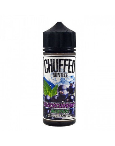 Chuffed Menthol: Blackcurrant 0mg 100ml Short Fill E-Liquid