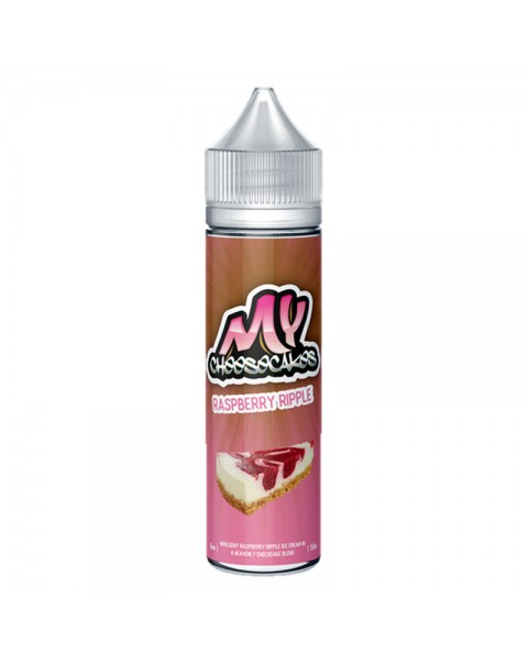 My E-liquids Raspberry Ripple Cheesecake E-liquid 50ml Short Fill